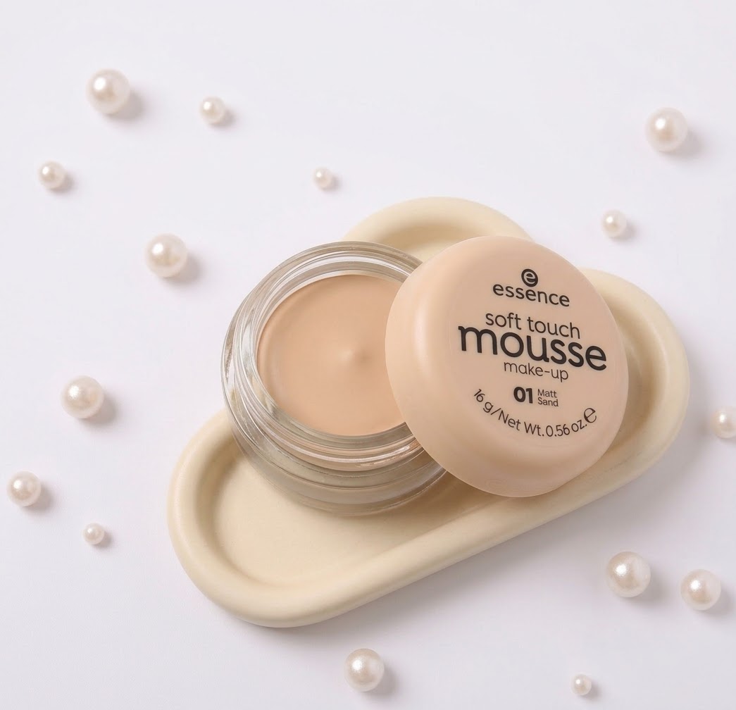 موس آرایشی اسنس Essence Soft Touch شماره 01 رنگ Matt Sand حجم 16 گرم